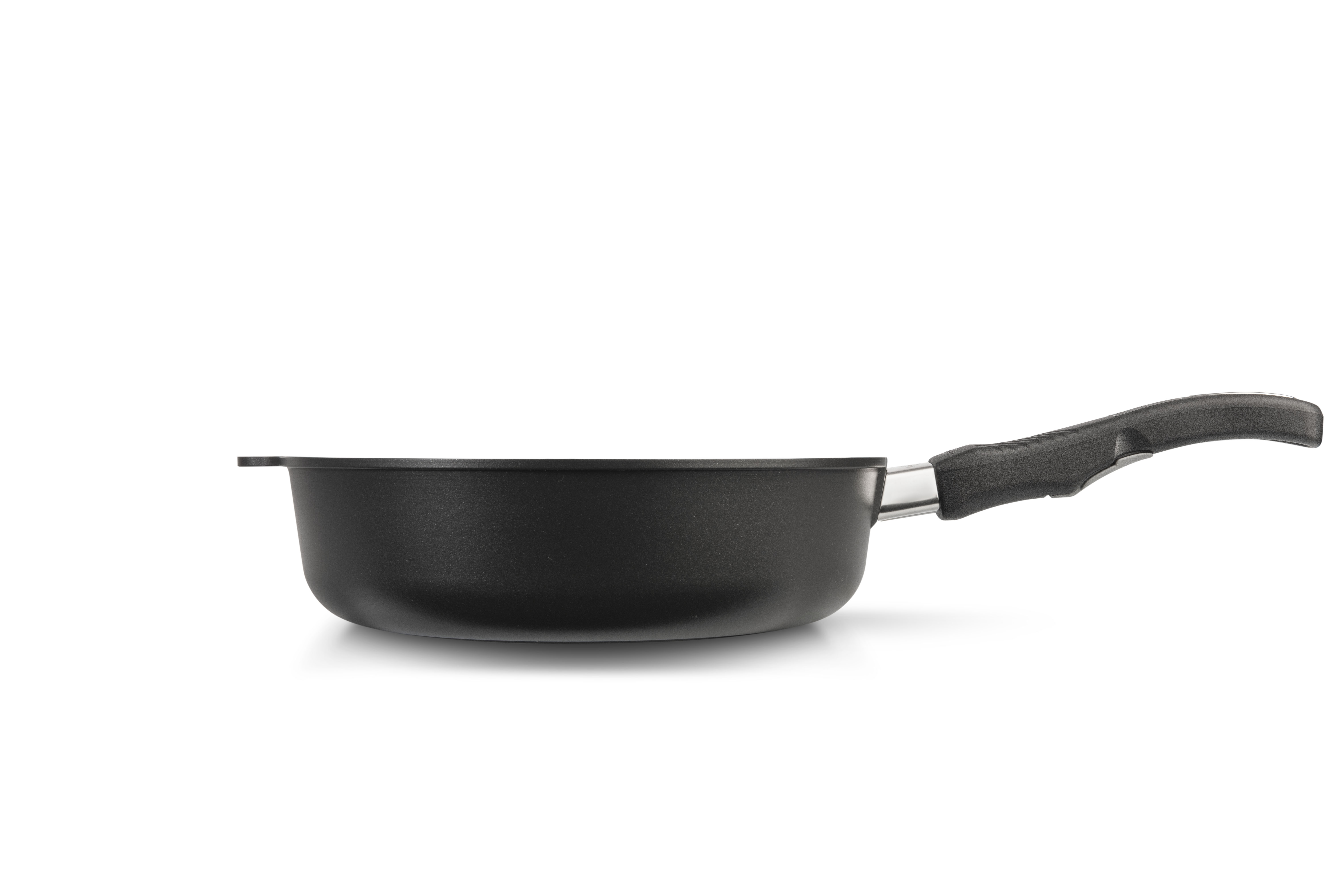 Gastrolux BIOTAN PLUS Hochrandpfanne 26 cm, Premium (abnehmbarer Griff), Ceran, Gas, Elektro