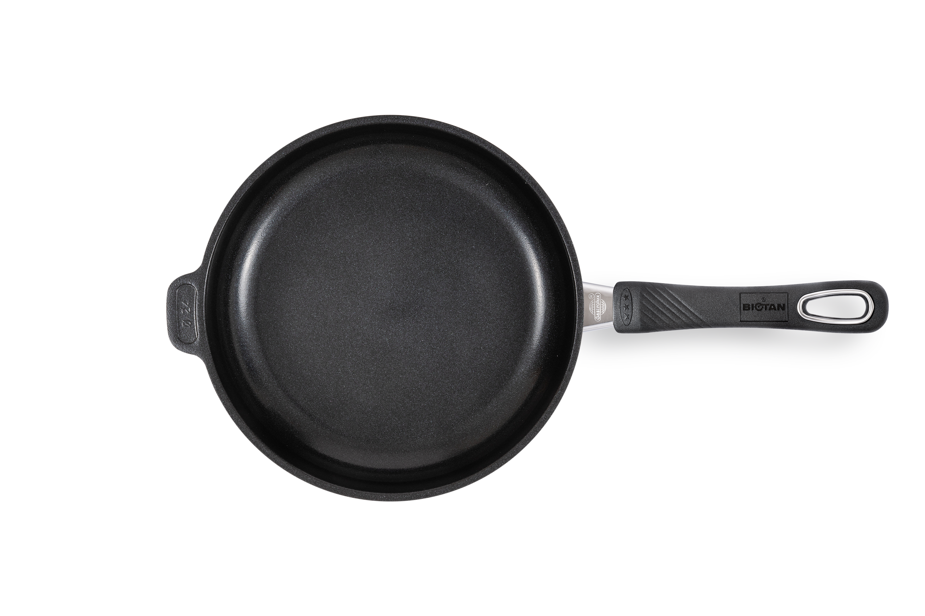 Guß-Bratpfanne - 24cm - 4,5cm - EVO