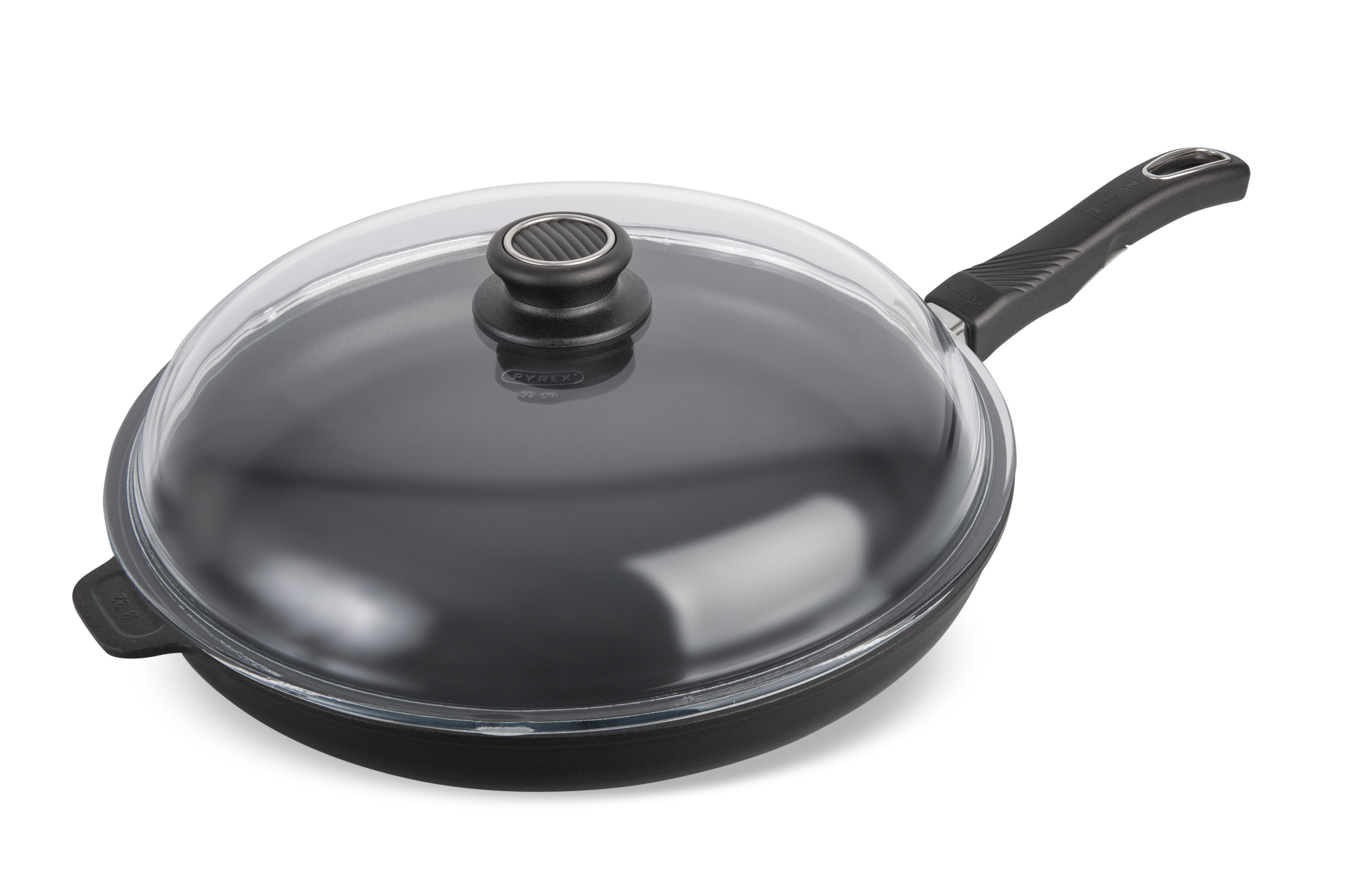 Gastrolux BIOTAN PLUS Bratpfanne 32 cm, Premium (abnehmbarer Griff), Ceran, Gas, Elektro
