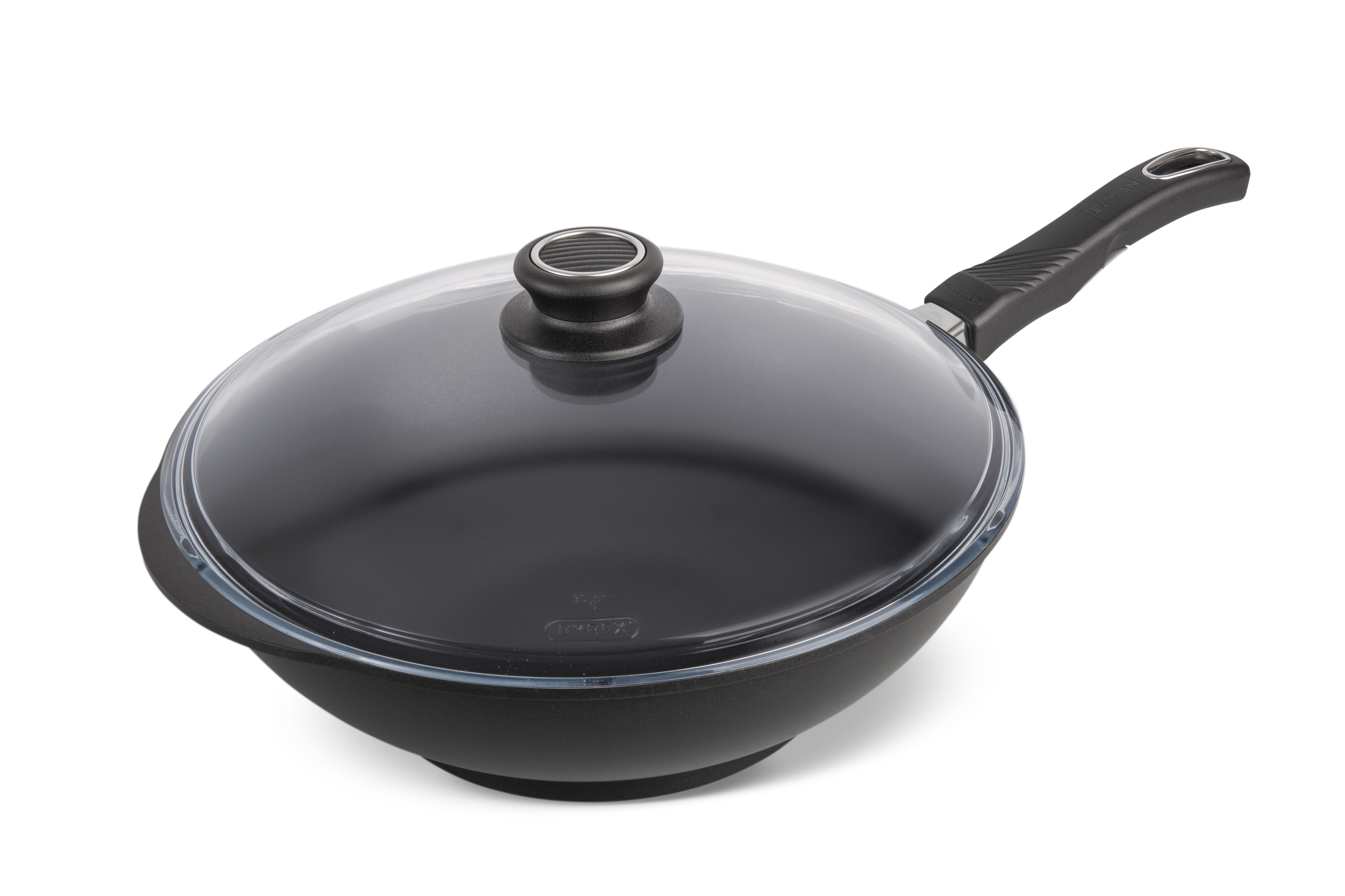 Gastrolux BIOTAN PLUS Wok 30 cm, Premium (abnehmbarer Griff), Ceran, Gas, Elektro