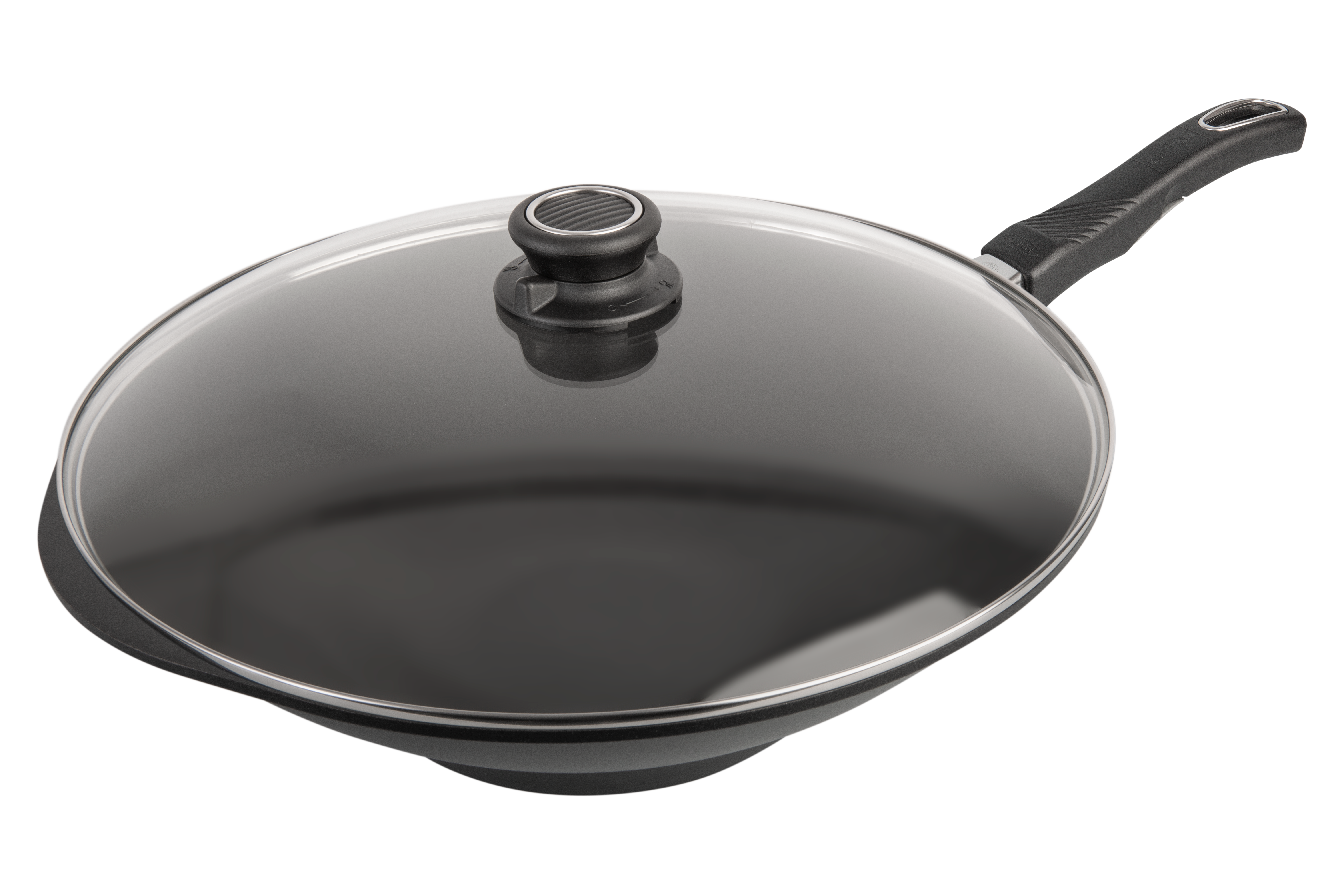 Gastrolux BIOTAN PLUS Wok 36 cm, Premium (abnehmbarer Griff), Ceran, Gas, Elektro