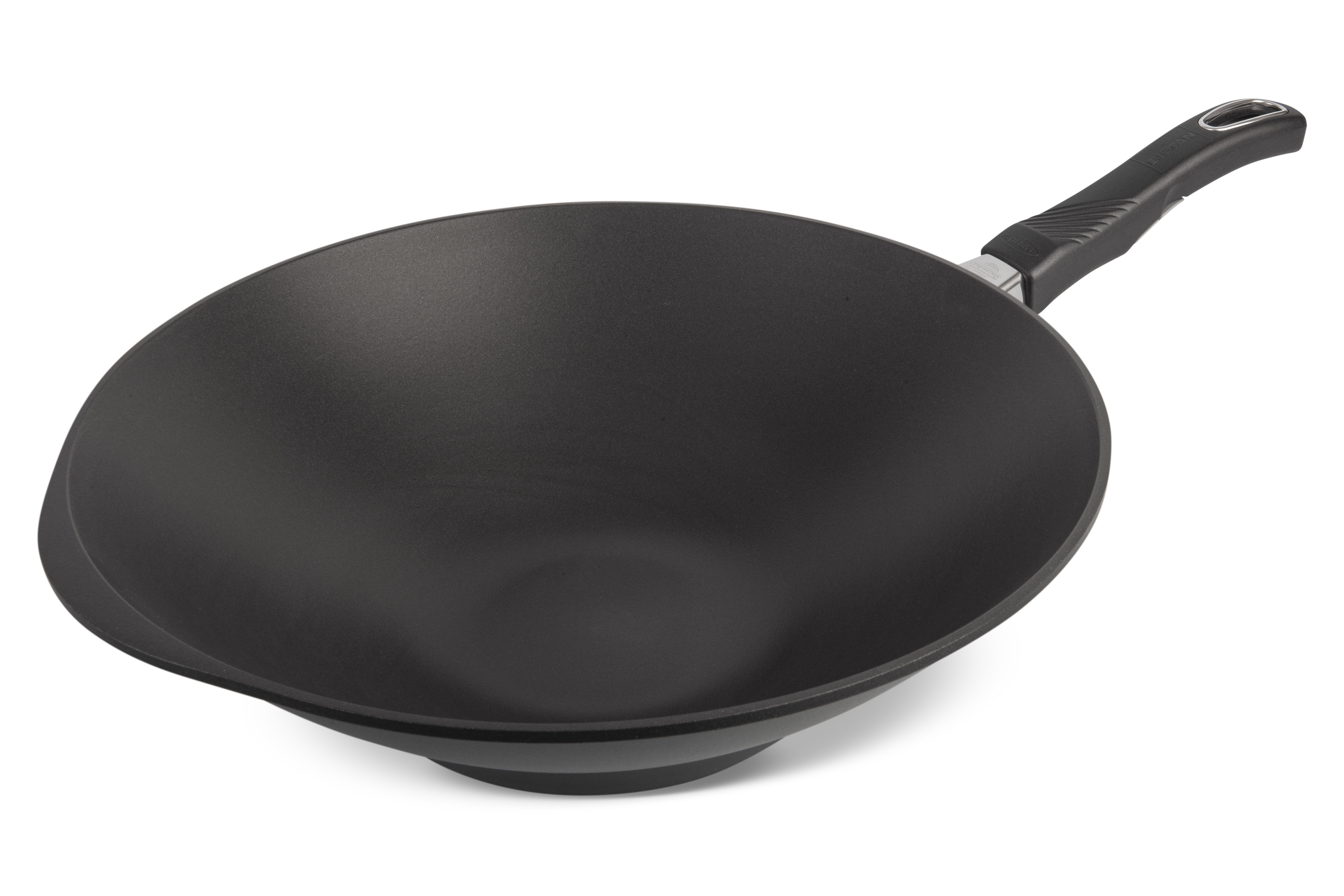Gastrolux BIOTAN PLUS Wok 36 cm, Premium (abnehmbarer Griff), Ceran, Gas, Elektro