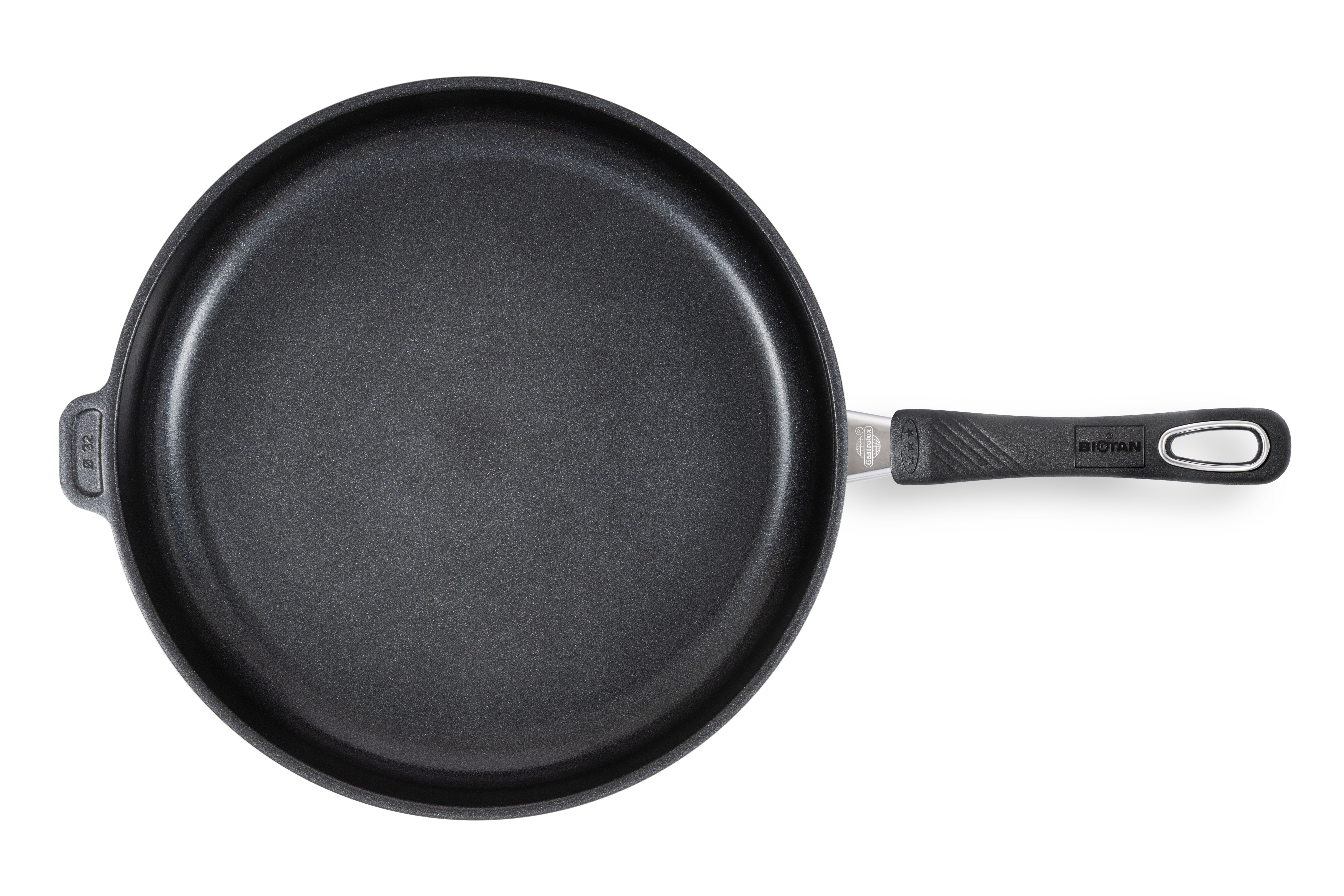 Guß-Bratpfanne - 32cm - 4,5cm - EVO