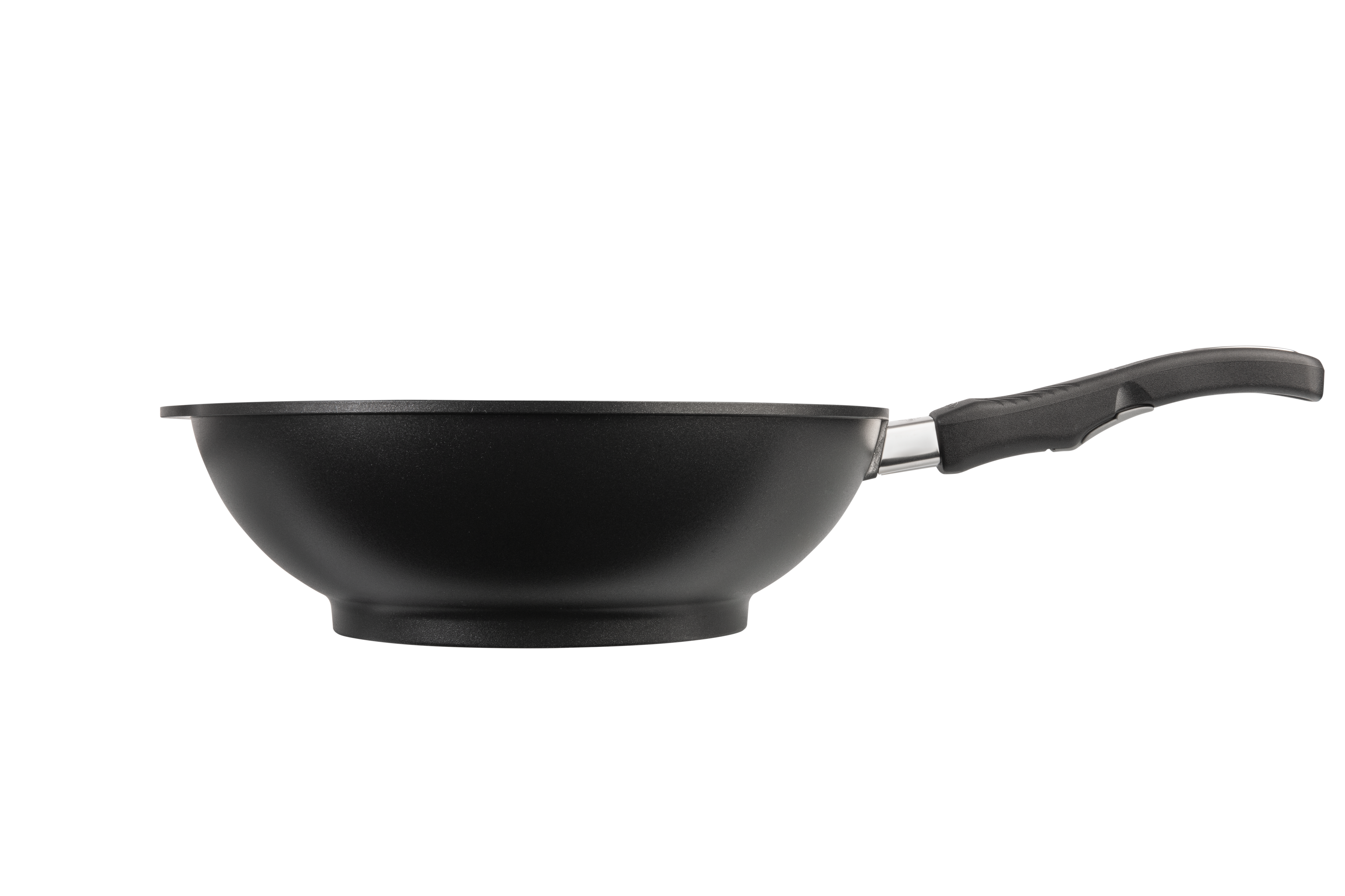 Gastrolux BIOTAN PLUS Wok 30 cm, Premium (abnehmbarer Griff), Ceran, Gas, Elektro