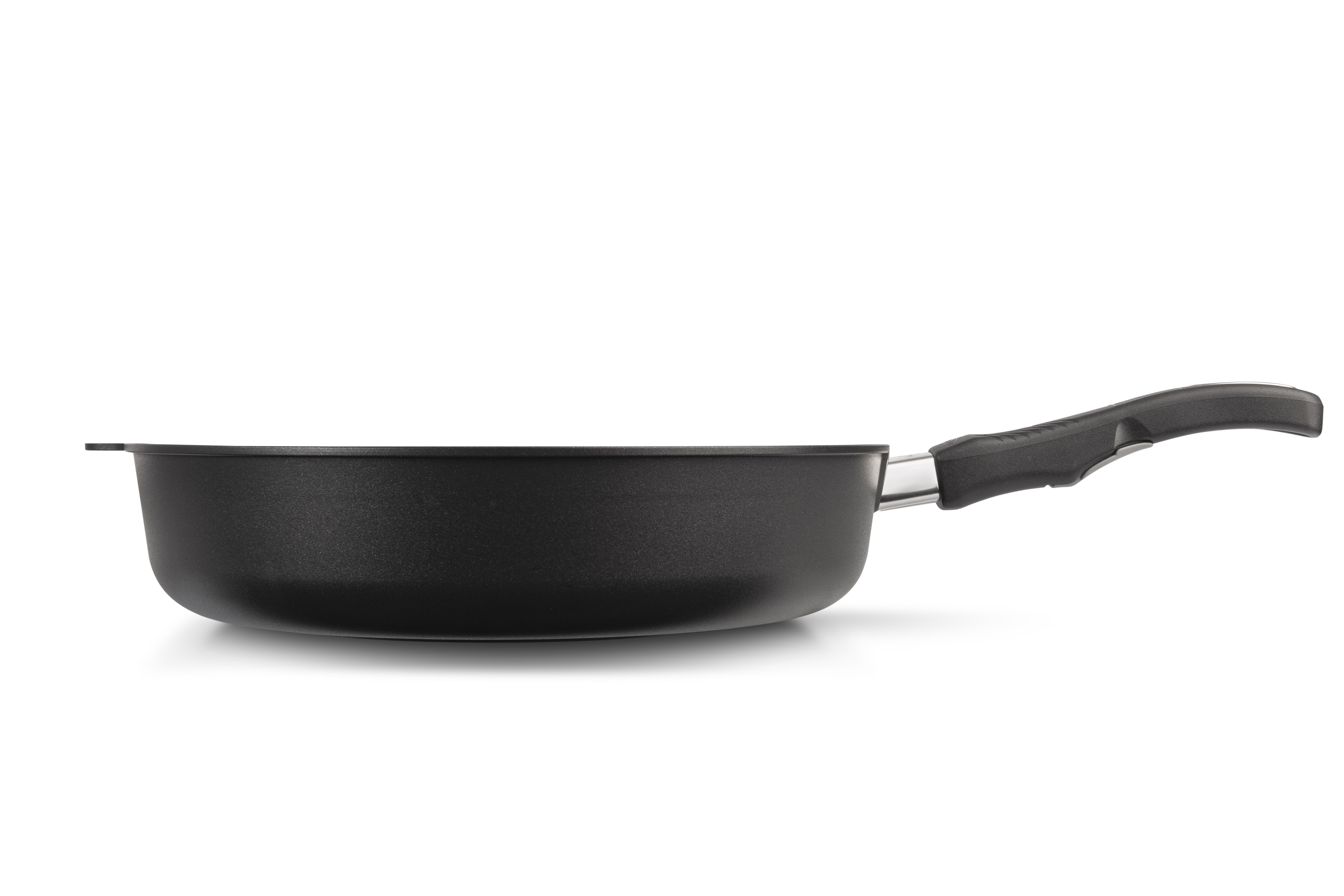 Gastrolux BIOTAN PLUS Hochrandpfanne 32 cm, Premium (abnehmbarer Griff), Ceran, Gas, Elektro