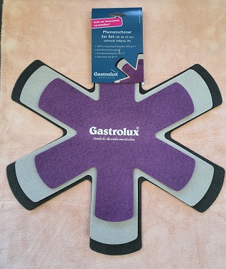 Pfannenschoner Set 3-teilig mit Gastrolux-Logo