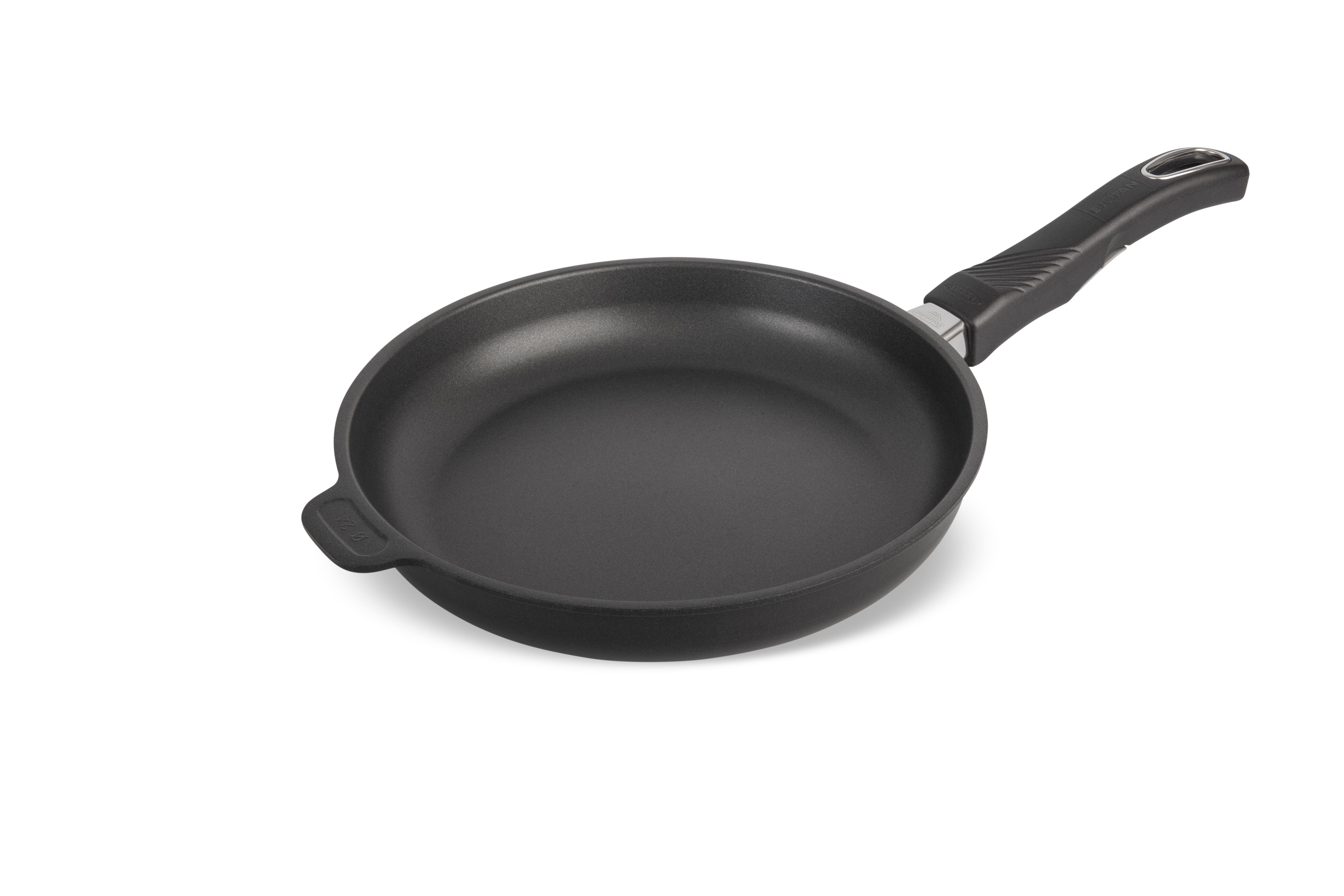 Aluguss Bratpfanne, D=24cm, H=4cm, abnehmbarer Griff (Premium)